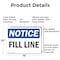 Signmission Fill Line, 14 in W x Rectangle, Aluminum OS-2PACK-NS-A-1014-L-12501 - alternate 4